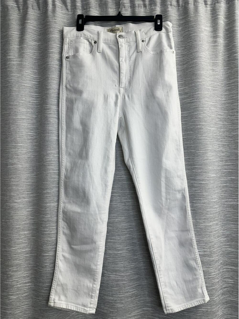 Madewell White Skinney Jeans Size 29 NWT
